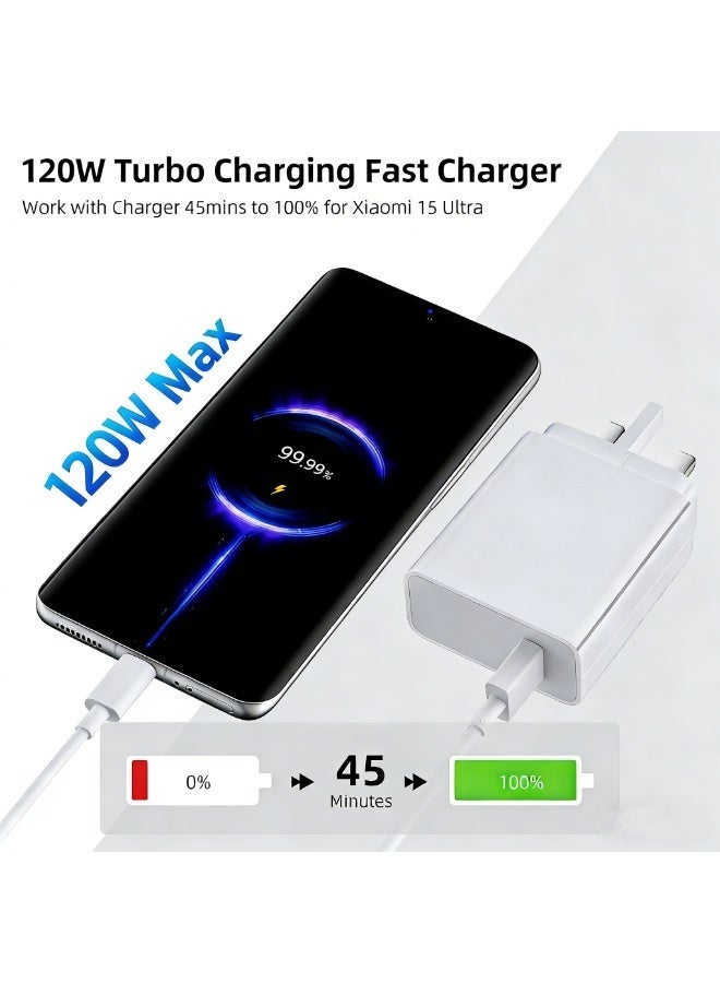 إنفيفو Infivo For Xiaomi Plug Adapter Usb C Charging Cable 1m usbc 1 M 120W